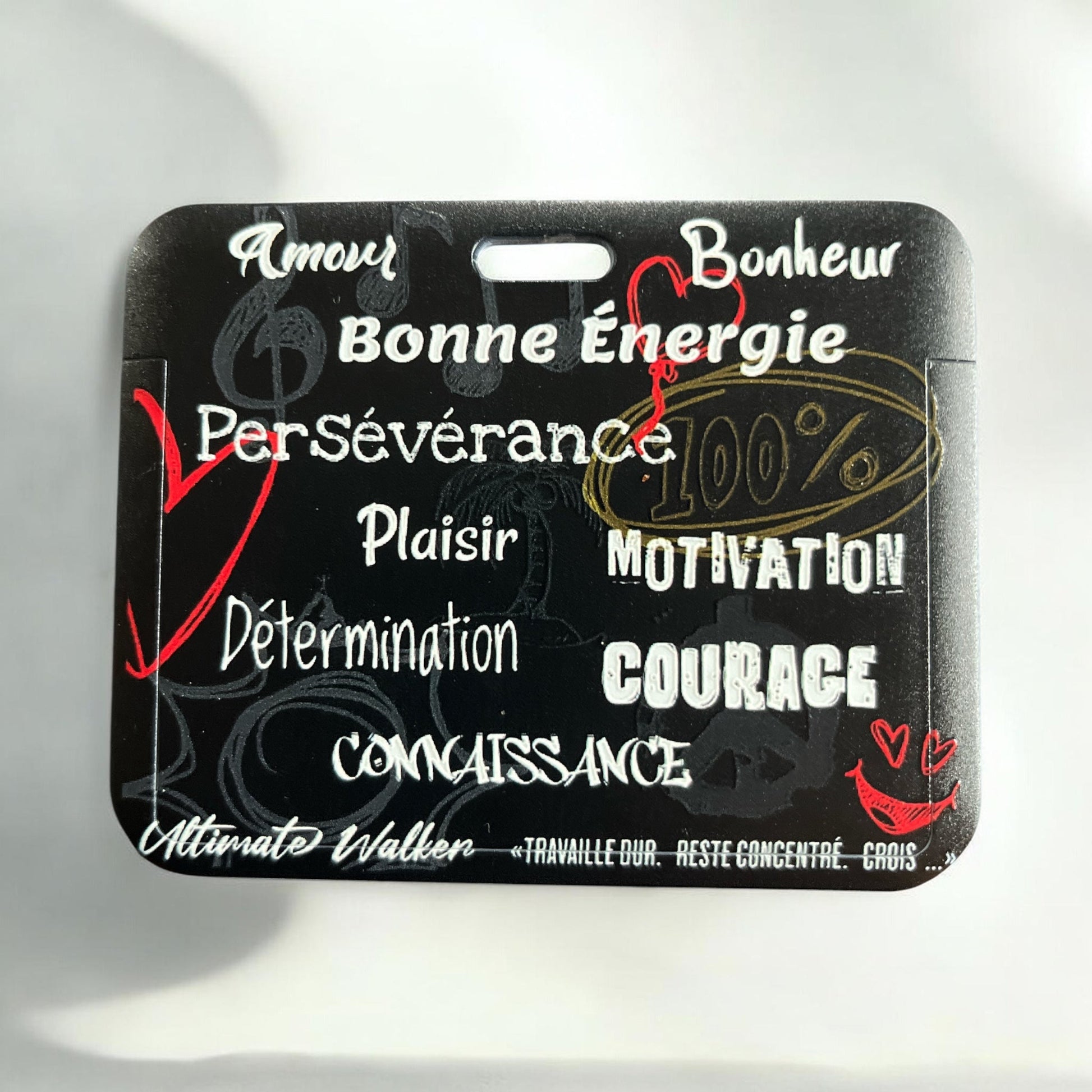 Porte-clés / Porte-carte Ultimate Walker ­« La Motivation » Ultimate Walker inc.