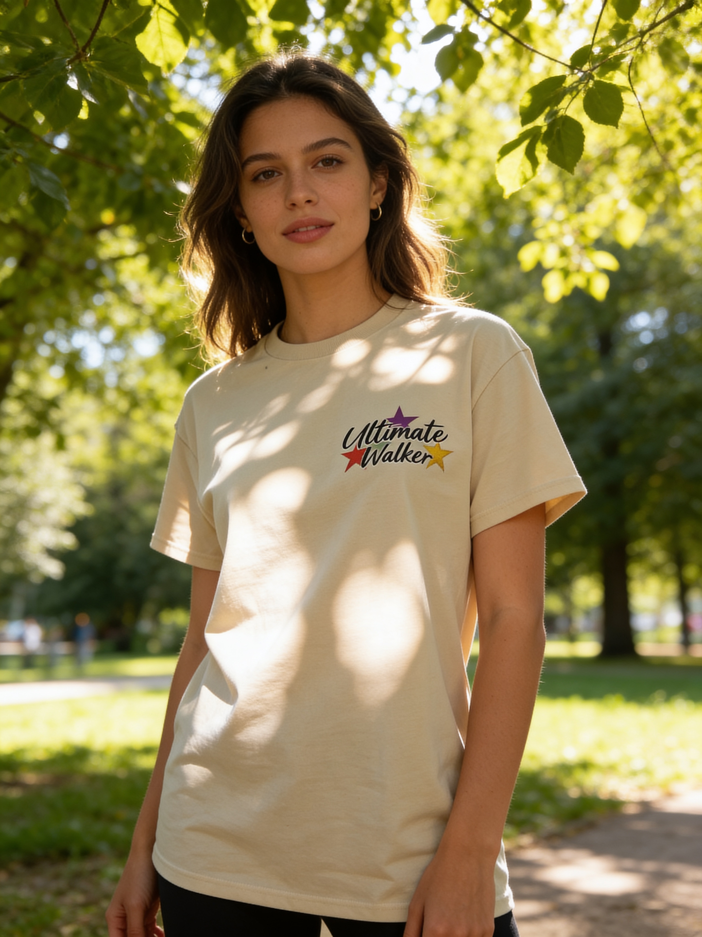 Bonne énergie Plage / Chandail coton biologique pour femme Ultimate Walker Ultimate Walker inc.