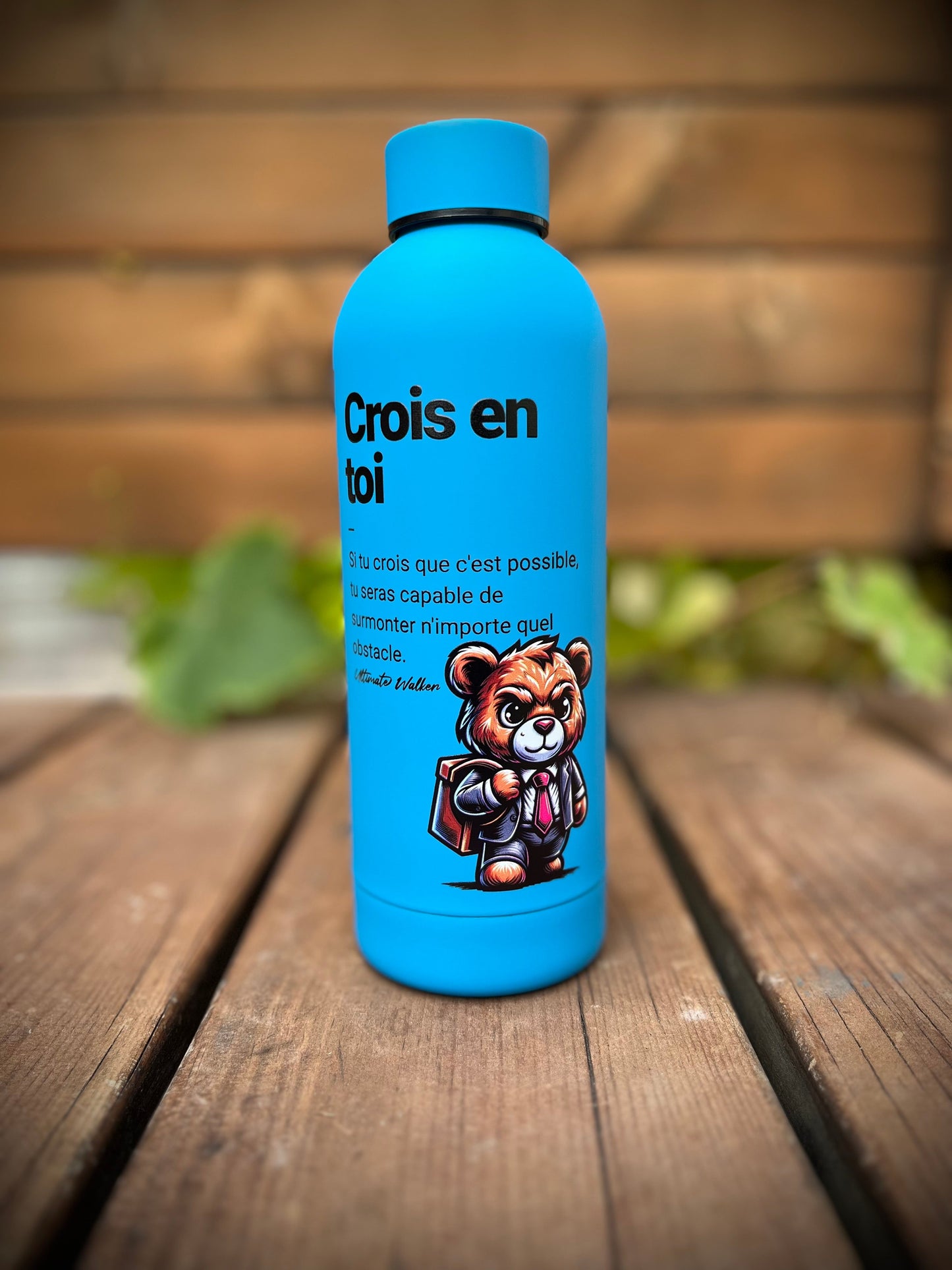 Bouteille d'eau 500 ml / acier inoxydable / Ultimate Walker Ultimate Walker inc.