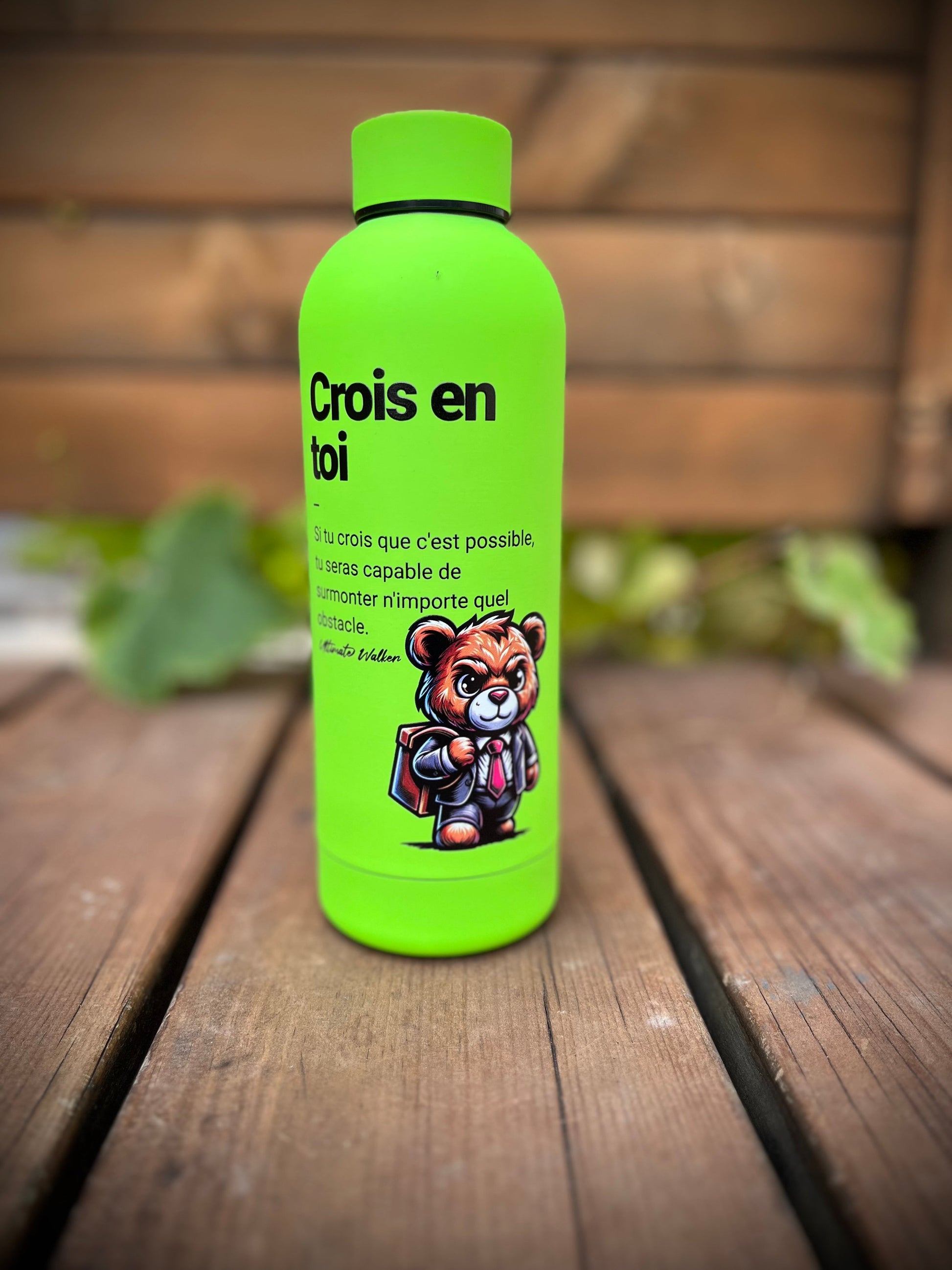 Bouteille d'eau 500 ml / acier inoxydable / Ultimate Walker Ultimate Walker inc.