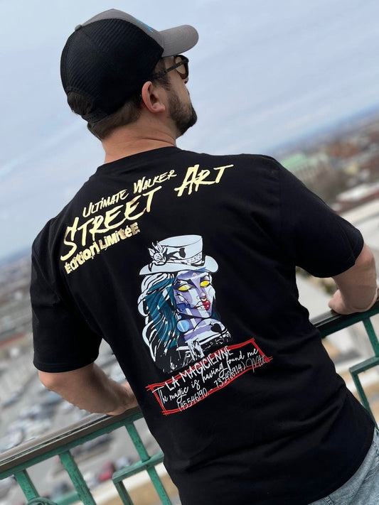 La Magicienne / Chandail coton Biologique Ultimate walker Collection Street Art/250 Ultimate Walker inc.