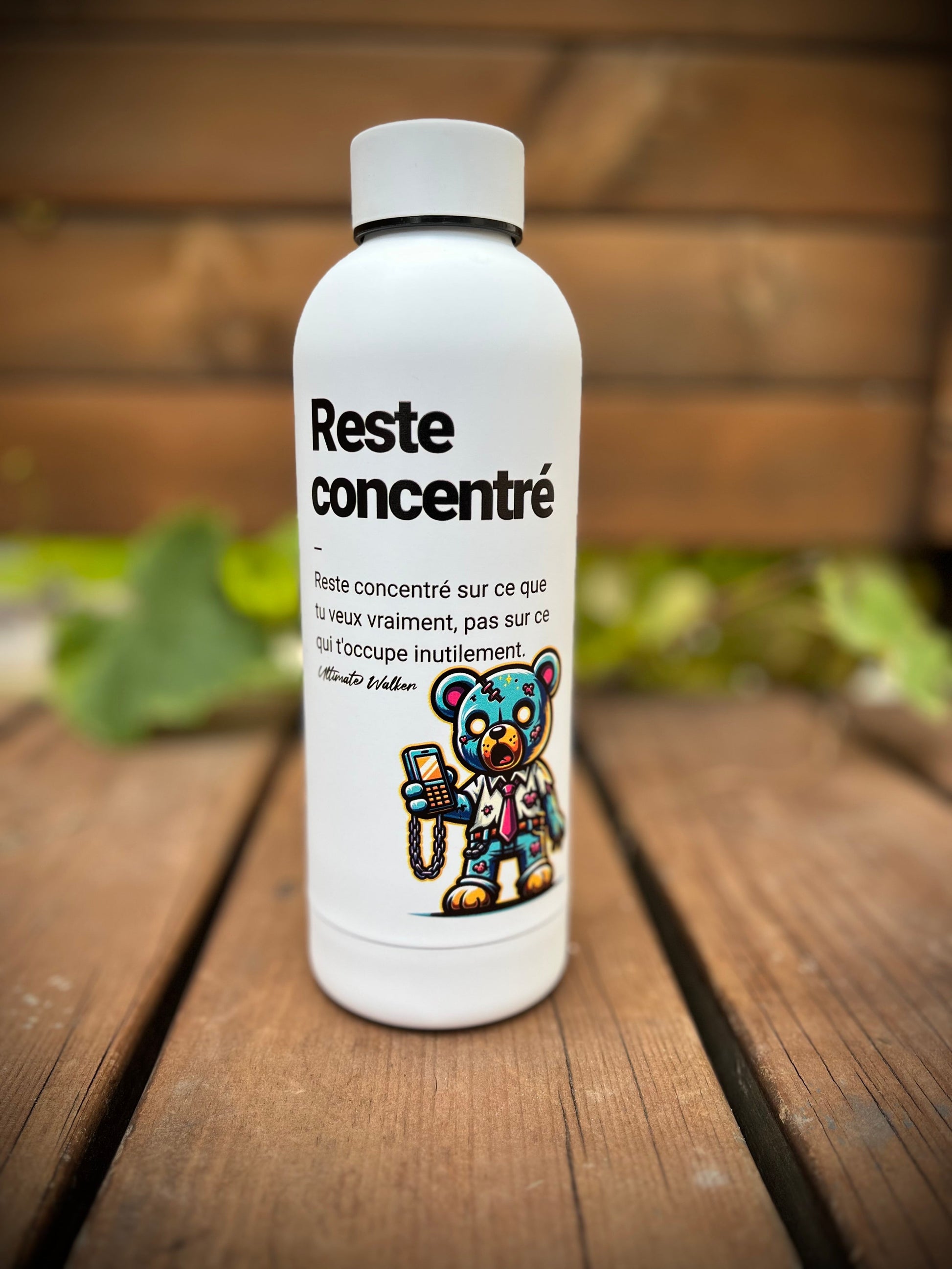 Bouteille d'eau 500 ml / acier inoxydable / Ultimate Walker Ultimate Walker inc.