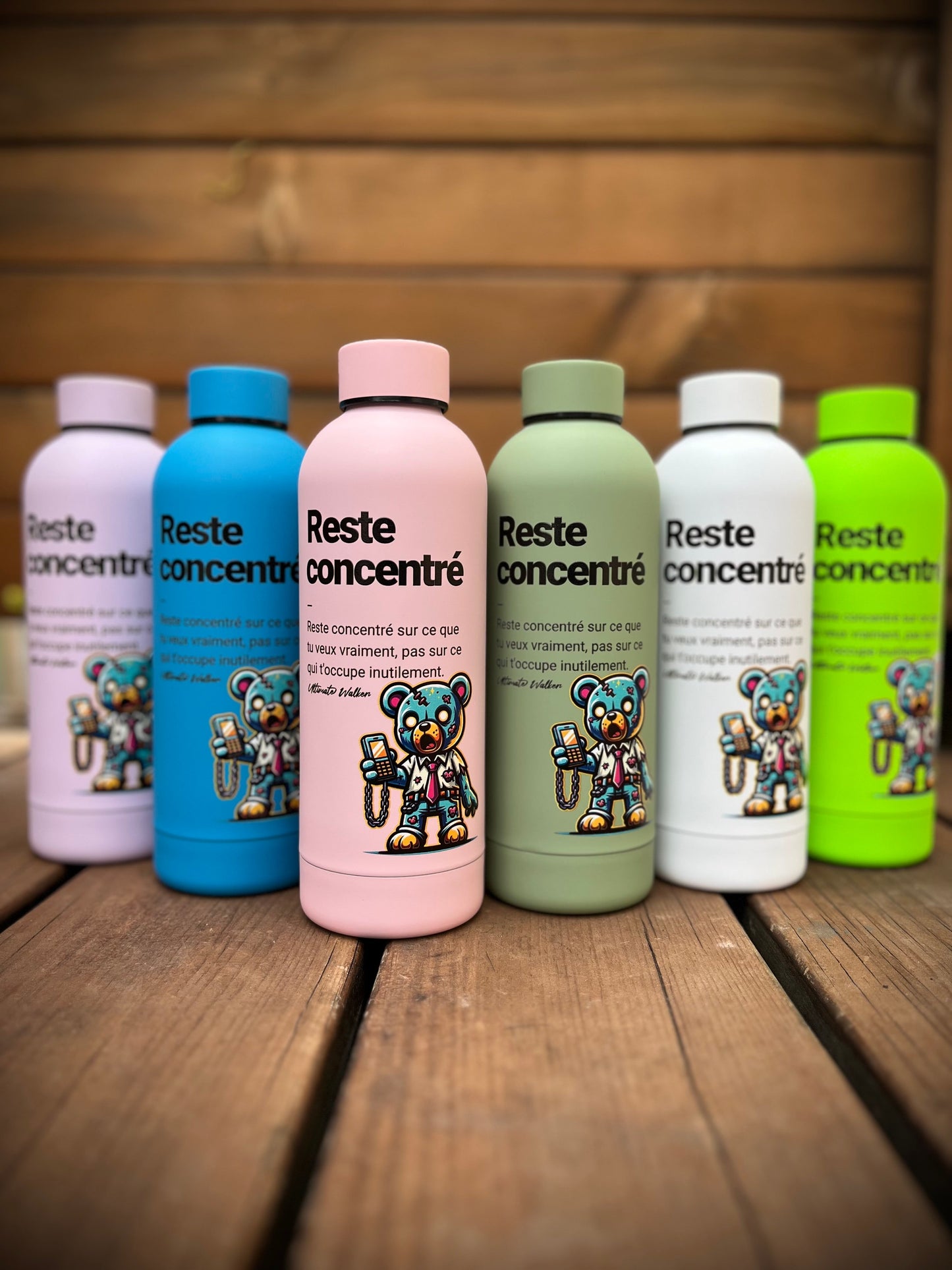 Bouteille d'eau 500 ml / acier inoxydable / Ultimate Walker Ultimate Walker inc.