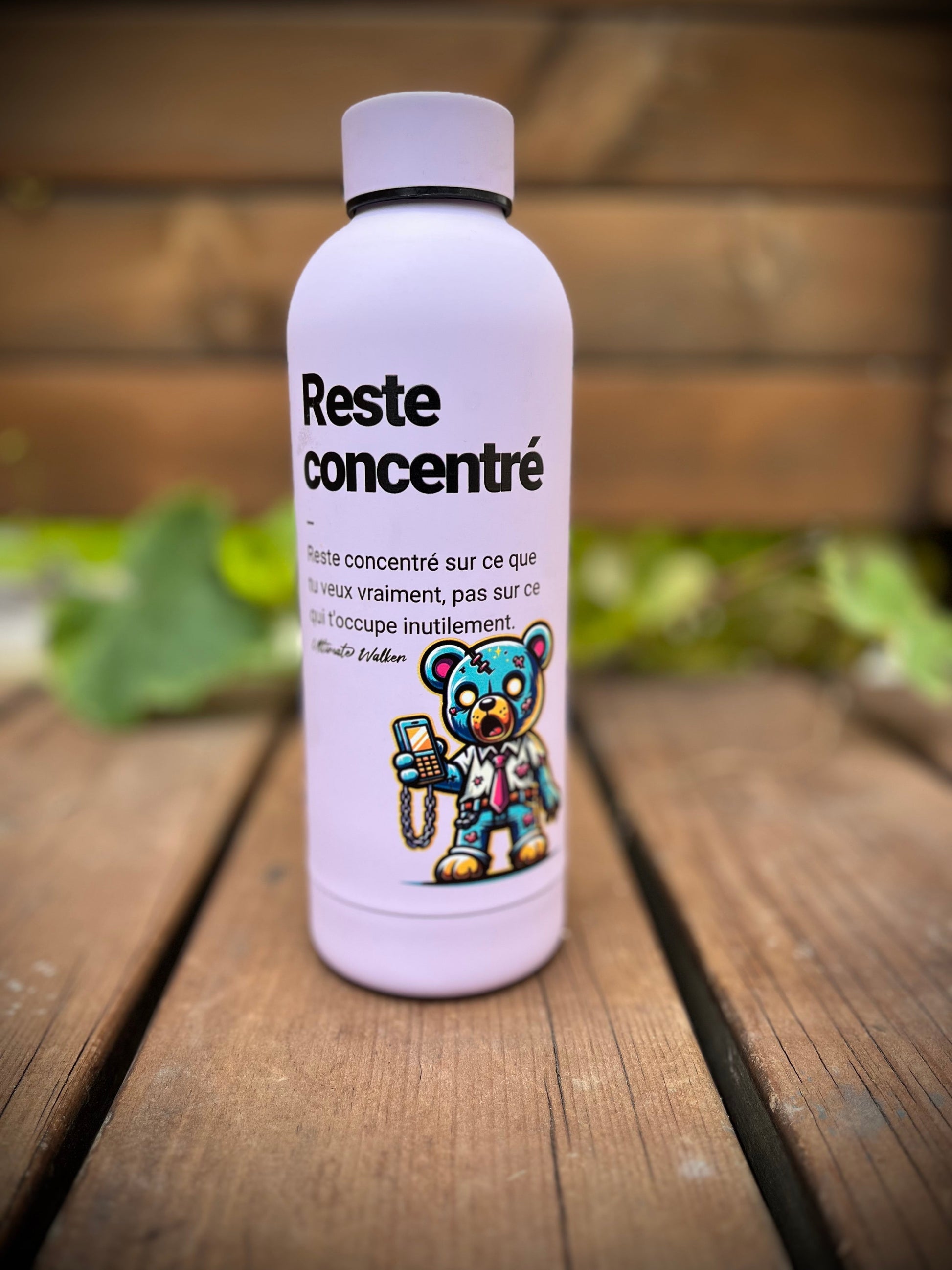 Bouteille d'eau 500 ml / acier inoxydable / Ultimate Walker Ultimate Walker inc.