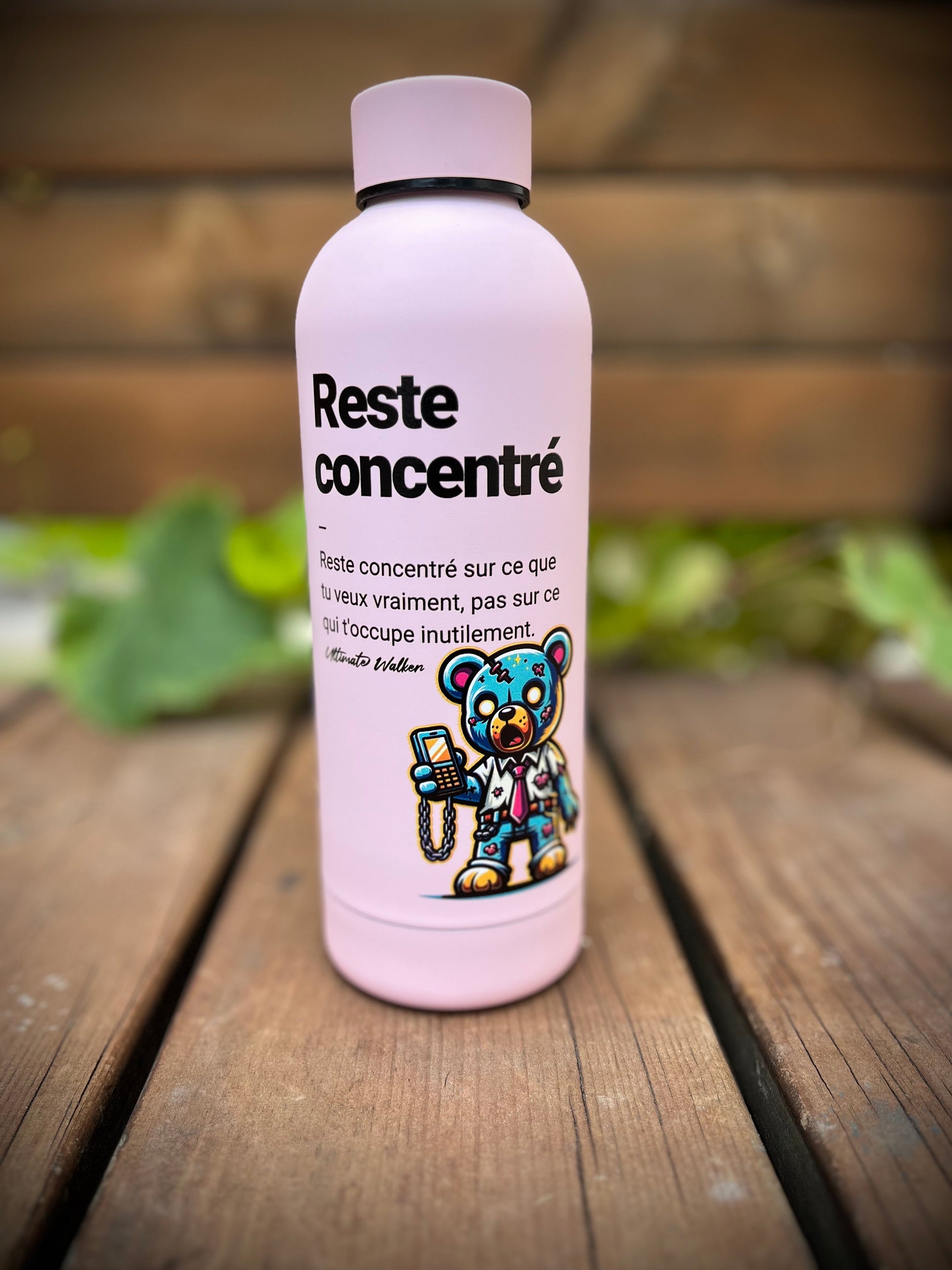 Bouteille d'eau 500 ml / acier inoxydable / Ultimate Walker Ultimate Walker inc.