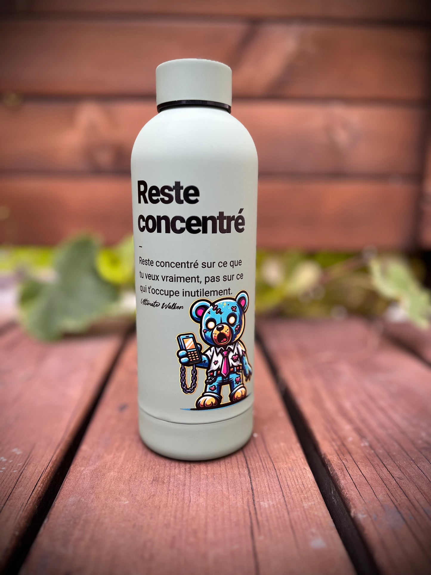 Bouteille d'eau 500 ml / acier inoxydable / Ultimate Walker Ultimate Walker inc.