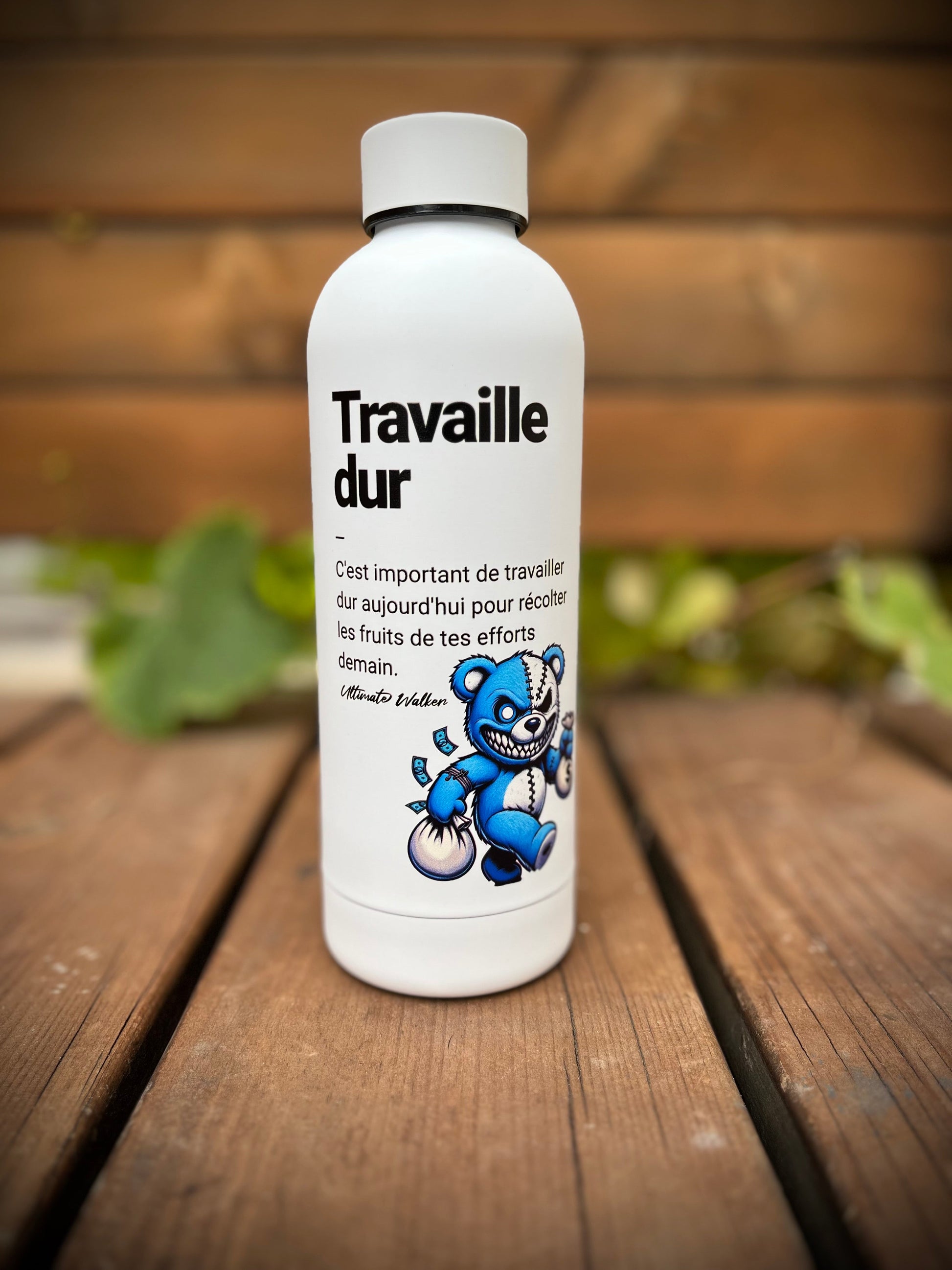 Bouteille d'eau 500 ml / acier inoxydable / Ultimate Walker Ultimate Walker inc.