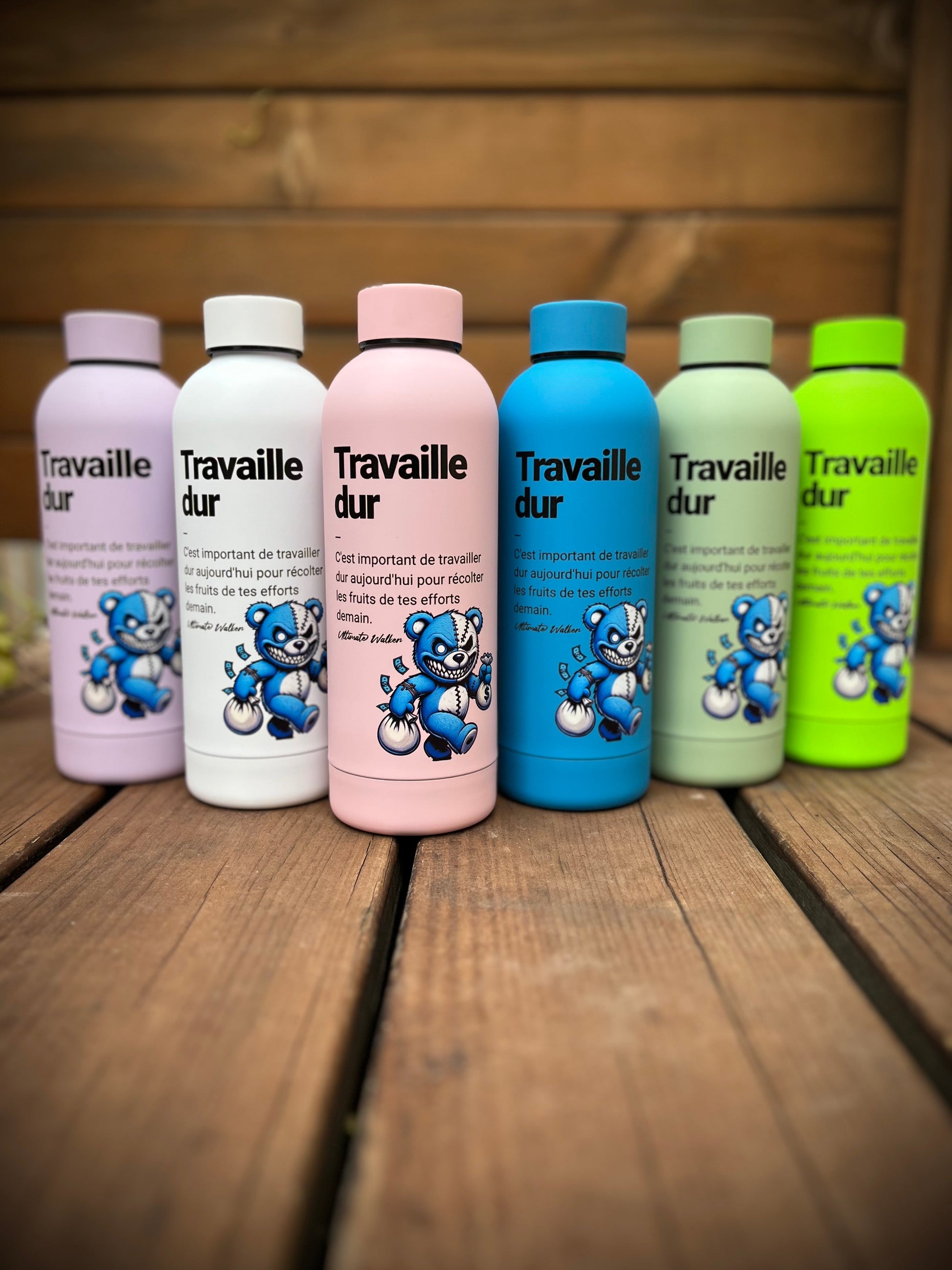 Bouteille d'eau 500 ml / acier inoxydable / Ultimate Walker Ultimate Walker inc.