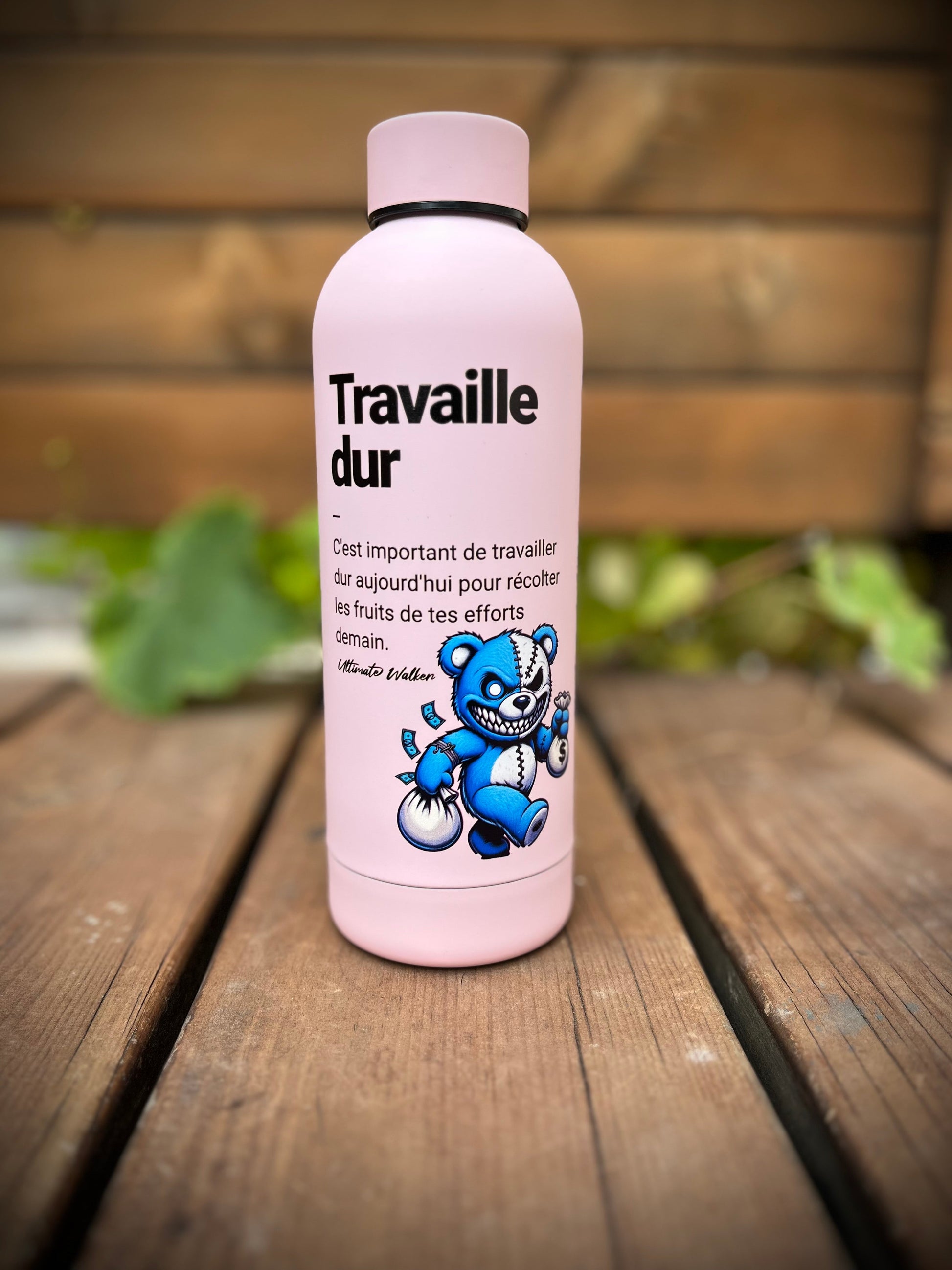 Bouteille d'eau 500 ml / acier inoxydable / Ultimate Walker Ultimate Walker inc.